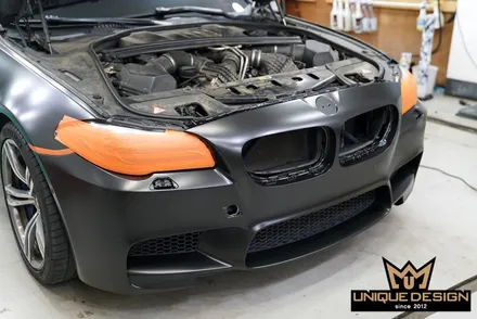 BMW M5 전체랩핑 사고수리 진행건- / 의정부 신곡동