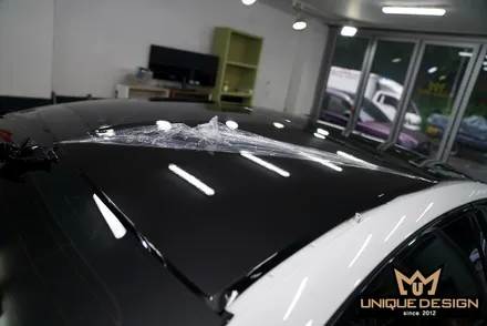 BMW F10 528i 루프스킨 제거 및 재시공. / 의정부 신곡동