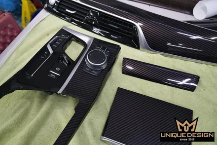 BMW(G30)530i 실내랩핑 시공으로- 분위기전환성공! / 의정부 신곡동