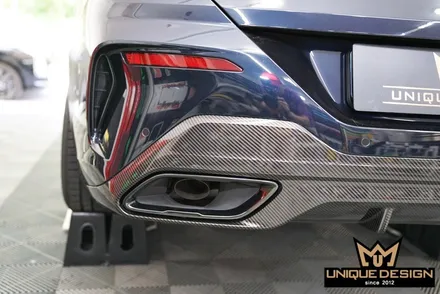 BMW 850i 리어디퓨져 카본랩핑 시공기-