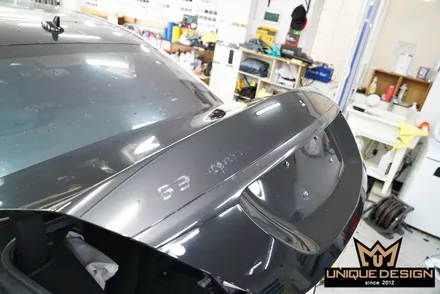 벤츠 S63AMG 전체랩핑 제거- / 의정부 신곡동