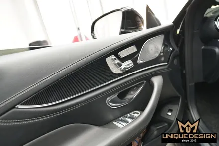 GT43AMG 실내랩핑 시공으로 리얼카본패턴 입히기- / 의정부 신곡동