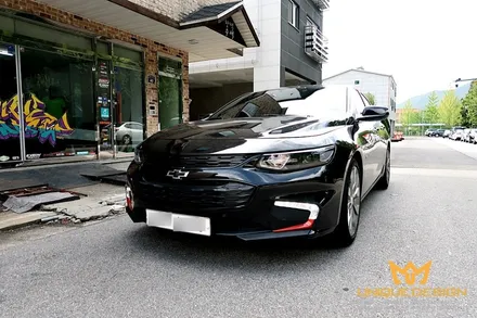 (의정부 랩핑) 올뉴말리부 그릴랩핑 시공기- / 의정부 신곡동
