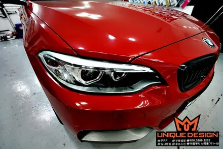 (의정부) BMW F23 라이트PPF 부착 시공, 유니크디자인 / 의정부 신곡동