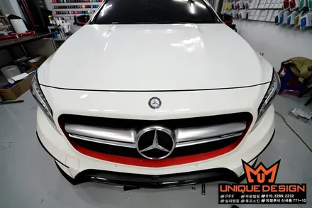 포인트 랩핑, 벤츠 GLA45AMG, 의정부 랩핑, 카스킨, 유니크디자인 / 의정부 신곡동