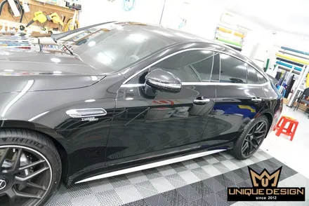 벤츠 GT43AMG 크롬죽이기 랩핑 시공기- / 의정부 신곡동