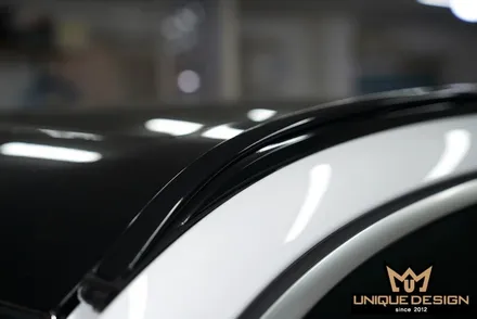 BMW X6 크롬죽이기, 루프렉 랩핑 시공기 / 의정부 신곡동