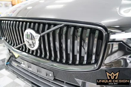 XC60 크롬죽이기, 휠랩핑. 의정부랩핑샵 유니크디자인에서 / 의정부 신곡동