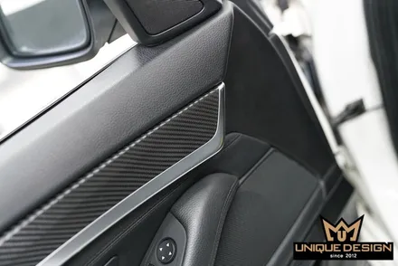 BMW F10 528i 실내랩핑, 우드죽이기 / 의정부 신곡동
