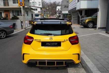 강남랩핑[제이스랩]:: 벤츠A 45 AMG 포인트 래핑/ 데칼 시공 / 강남, 서초, 선릉