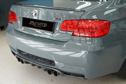 강남랩핑[제이스랩] BMW-M3 전체랩핑 재시공 LB필름 유광다트그레이 / 서울 강남 세곡동