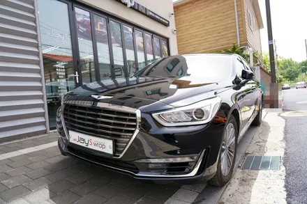 블랙PPF 블랙유광랩핑 제네시스 eq900 전체랩핑 강남랩핑 / 강남, 서초, 선릉