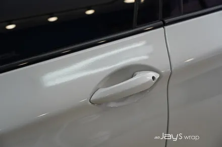 강남랩핑[제이스랩] BMW535d 유광그레이 전체랩핑 / 재시공/필름제거 / 강남, 서초, 선릉