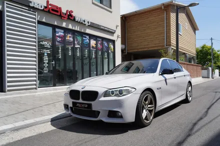 강남랩핑[제이스랩] BMW535d 유광그레이 전체랩핑 / 재시공/필름제거 / 강남, 서초, 선릉