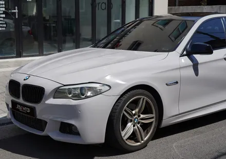강남랩핑[제이스랩] BMW535d 유광그레이 전체랩핑 / 재시공/필름제거 / 강남, 서초, 선릉