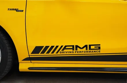 강남랩핑[제이스랩]:: 벤츠A 45 AMG 포인트 래핑/ 데칼 시공 / 강남, 서초, 선릉