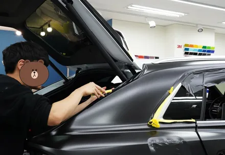 강남랩핑[제이스랩]:: 아우디Q8 사틴블랙 전체랩핑/ 그릴랩핑 / 블랙아우디 / 강남, 서초, 선릉