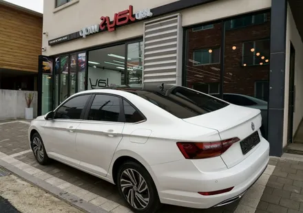 블랙유광 루프스킨 폭스바겐 제타 부분랩핑 강남랩핑 제이스랩 / 강남, 서초, 선릉