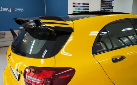 강남랩핑[제이스랩]:: 벤츠A 45 AMG 포인트 래핑/ 데칼 시공 / 강남, 서초, 선릉