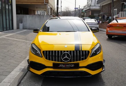 강남랩핑[제이스랩]:: 벤츠A 45 AMG 포인트 래핑/ 데칼 시공 / 강남, 서초, 선릉
