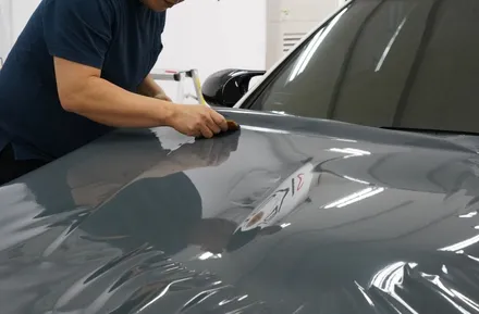 강남랩핑[제이스랩] BMW-M3 전체랩핑 재시공 LB필름 유광다트그레이 / 서울 강남 세곡동