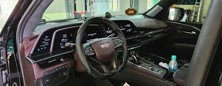 캐딜락 에스컬레이드 카본핸들 장착출고 제이비커스텀 / 오산시 두곡동