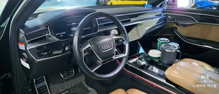 아우디 S8 롱바디 카본핸들 작업완료 제이비커스텀 / 오산시 두곡동