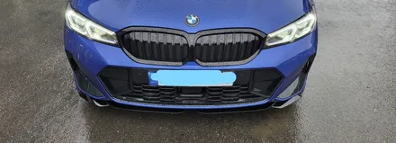 Bmw g20 320i 프론트립 사이드스커트 사이드미러 립스포일러 장착 보고가세요~!! / 오산 서부로