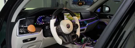BMW X7 카본디컷 M핸들 럭셔리 핸들 커스텀의 끝판왕~!! / 오산 서부로