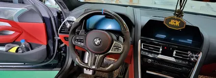 BMW 840i 카본디컷핸들 순정기능 모두 활성화 출고완료 / 오산 서부로