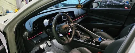 아반떼n CN7 카본핸들 장착줄고 제이비커스텀 / 오산,동탄,수원