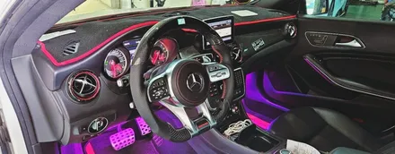 벤츠 CLA200d 퍼포먼스핸들 카본핸들 AMG개조 제이비커스텀 / 오산시 두곡동