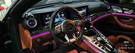벤츠 amg gt63 카본디컷핸들 장착출고 제이비커스텀 / 오산시 두곡동