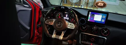 벤츠 a45amg 퍼포먼스핸들 화려함의 끝판왕~!! / 오산시 두곡동