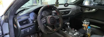 A7 신형핸들개조 카본디컷 이유 있는 변신~!! / 오산시 두곡동