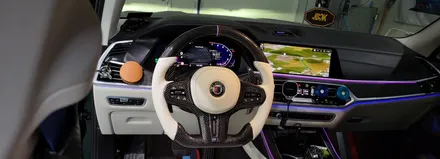BMW X7 카본디컷 M핸들 럭셔리 핸들 커스텀의 끝판왕~!! / 오산 서부로