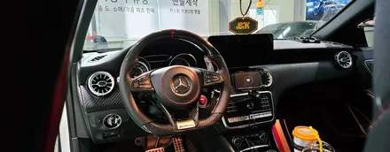 벤츠 a45amg 카본핸들 장착출고 제이비커스텀 / 오산,동탄,수원