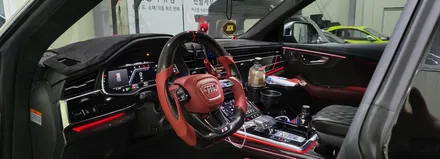 아우디 SQ8 카본디컷 순정기능도 살리고 멋도 살린 모습은~!! / 오산 서부로