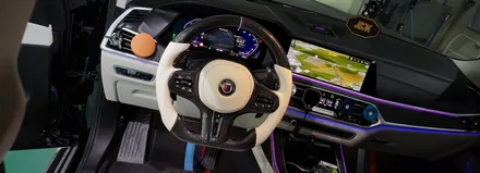 BMW X7 카본디컷 M핸들 럭셔리 핸들 커스텀의 끝판왕~!! / 오산 서부로