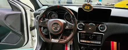 벤츠 a45amg 카본핸들 장착출고 제이비커스텀 / 오산,동탄,수원