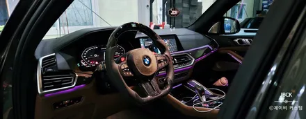 BMW x4m 퍼포먼스핸들 카본핸들 장착출고 제이비커스텀 / 오산시 두곡동