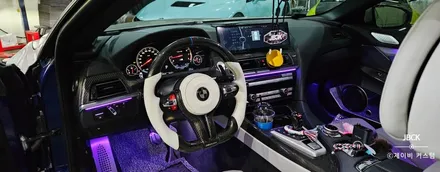 BMW 카본핸들 m6 장착출고 제이비커스텀 / 오산시 두곡동