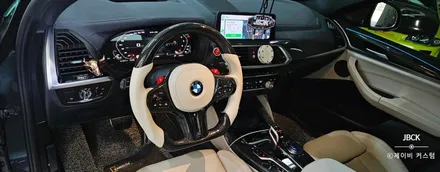 BMW x4m 카본핸들 장착출고 제이비커스텀 / 오산시 두곡동