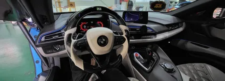 Bmw i8 퍼포먼스핸들 그립카본 확 달라진 모습으로 만족도 100%!! / 오산 서부로