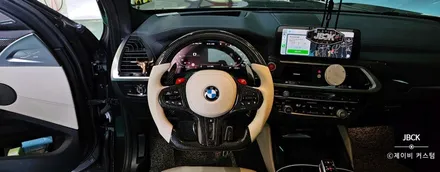 BMW x4m 카본핸들 장착출고 제이비커스텀 / 오산시 두곡동