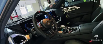 BMW XM 카본핸들 장착출고 제이비커스텀 / 오산시 두곡동