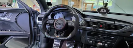 A7 신형핸들개조 카본디컷 이유 있는 변신~!! / 오산시 두곡동