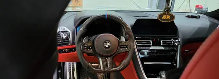 BMW 840i 카본디컷핸들 순정기능 모두 활성화 출고완료 / 오산 서부로