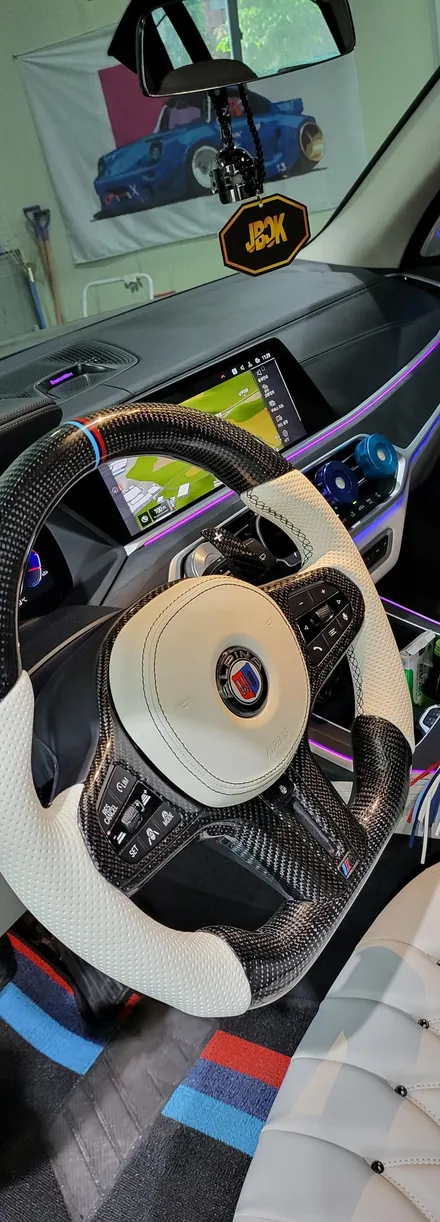 BMW X7 카본디컷 M핸들 럭셔리 핸들 커스텀의 끝판왕~!! / 오산 서부로