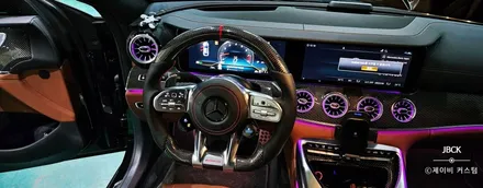 벤츠 amg gt63 카본디컷핸들 장착출고 제이비커스텀 / 오산시 두곡동
